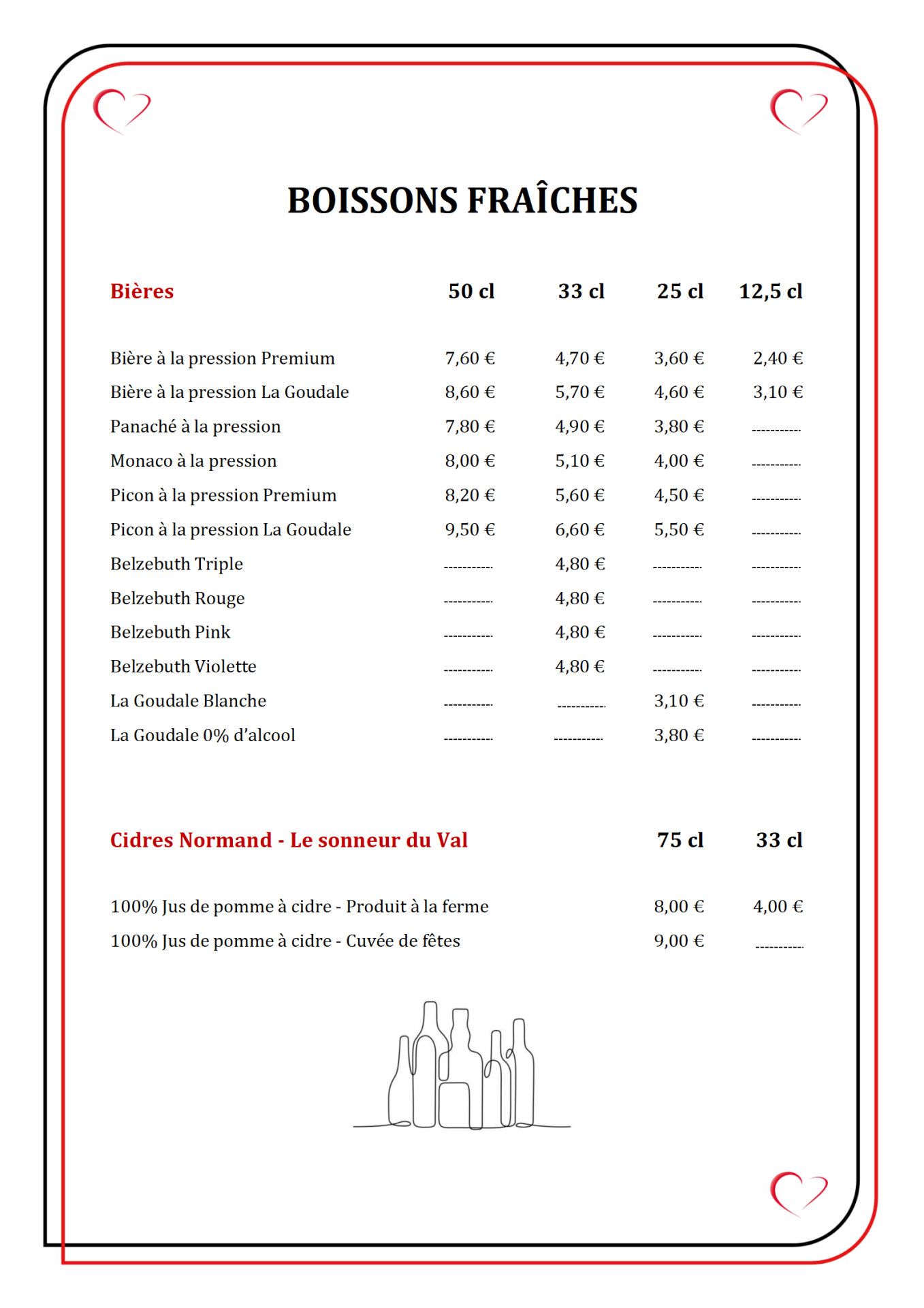 Boissons 3e t 24 02